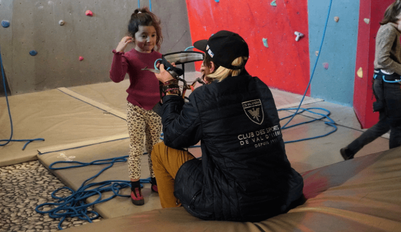 escalade club des sports de val d'isère